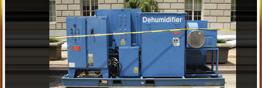 Drying Equipment and Restoration Graphic